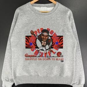 Ickey Woods Bengals Super Bowl Shuffle 1989 Retro Sweatshirt